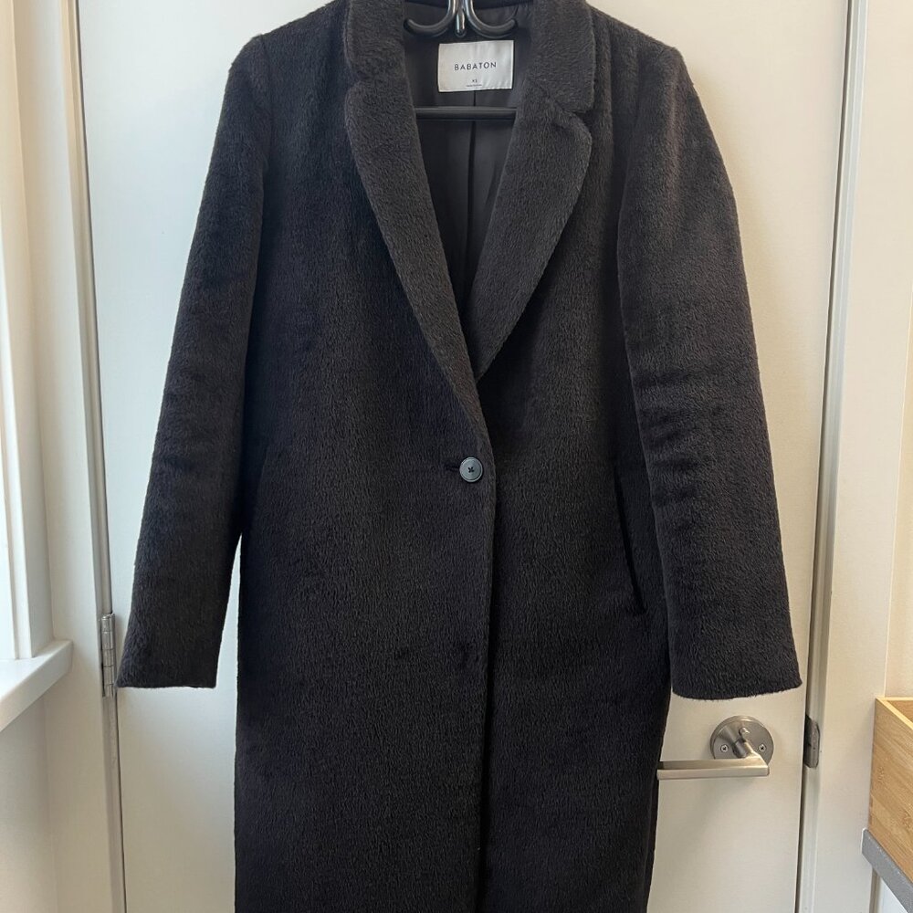 Aritzia Babaton Stedman Alpaca Coat XS-M